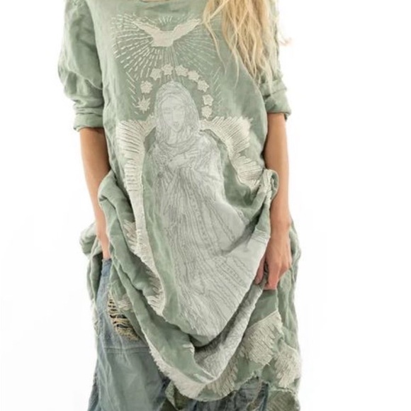 Magnolia Pearl Sage Green Long Sleeve Dress - Picture 8 of 8